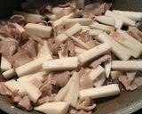 豚肉と長芋のポン酢炒め作り方3写真