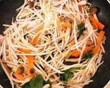 居酒屋っぽい味の和風塩焼きそば作り方1写真