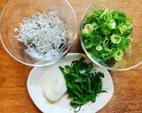 九條ねぎたっぷりアボカドマグロとろろ蕎麦作り方3写真