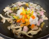 Mushroom risotto作り方4写真
