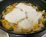 Mushroom risotto作り方5写真