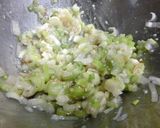 切って混ぜるだけ☆　トマトのねぎ塩麹だれ作り方1写真