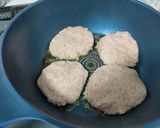 ひき肉少なめ、豆腐多めのハンバーグ♪作り方4写真