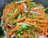 中華風そうめんかぼちゃサラダ作り方6写真