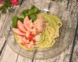簡単！冷製ツナ&クリームジェノバパスタ作り方4写真