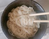 夏でもやみつき！キムチとツナの温そうめん作り方2写真