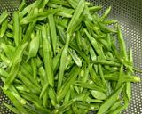 ささぎと豚バラ炒め作り方1写真