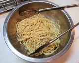 超簡単節約！明太子とゆかりのパスタ作り方4写真