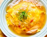 カニカマde甘酸っぱいタレの天津飯作り方8写真