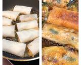 簡単♪レンチンで作る豚キムチの春巻き✨作り方6写真