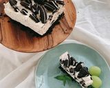 型不要！4つ材料で作るオレオチーズケーキ作り方4写真