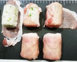 洋風❤肉巻きおにぎり作り方2写真
