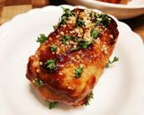 洋風❤肉巻きおにぎり作り方4写真