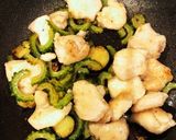 簡単酢だけ！鶏むね柔らか炒め☆作り方5写真