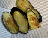 冷製茄子の帆立塩辛はさみ作り方2写真