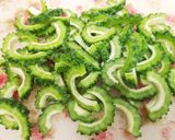 オリーブオイルでゴーヤのお浸し作り方1写真