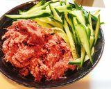 【簡単おつまみ】コンビーフのユッケ作り方3写真