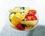 コーンとトマトの夏野菜サラダ☆作り方9写真