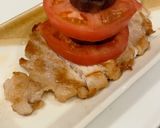 ポークソテー　野菜とチーズでイタリアンに作り方10写真