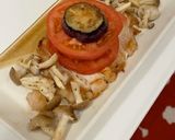 ポークソテー　野菜とチーズでイタリアンに作り方11写真