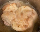出汁をとった後の昆布と鰹節で煮た鶏肉作り方4写真