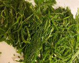 出汁をとった後の昆布と鰹節で煮た鶏肉作り方6写真