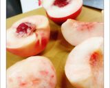 桃　【アボガドのように剥く】作り方1写真