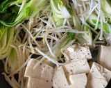 美味しい♡もやし青梗菜の豆腐チャンプルー作り方4写真