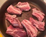 ストウブ スペアリブのバルサミコ酢煮込み作り方1写真