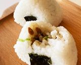 納豆の味噌マヨおにぎり(o^^o)作り方2写真