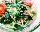 簡単・暑い夏に胡瓜とワカメの冷たいスープ作り方5写真