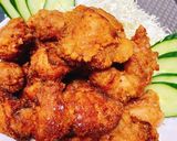 ご飯もビールも♡衣カリカリ！鶏の唐揚げ作り方7写真
