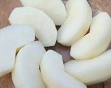 梨のドライフルーツ(乾燥梨)作り方1写真