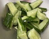 ちょこっとひと手間~きゅうりの中華風和え作り方1写真