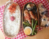 お弁当★アスパラとソーセージ岩塩炒め作り方4写真