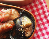 お弁当★なす辛旨梅ポン和え★作り置き作り方4写真