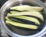 茹でなすの味噌がけ作り方3写真