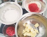 イチゴのクッキー作り方1写真