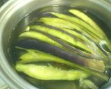 茹でなすの味噌がけ作り方4写真