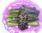 茹でなすの味噌がけ作り方7写真