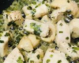 鶏肉のネギ油炒めだし＆ガーリック風味仕上作り方3写真