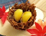 揚げパスタで☆いが栗のスイーツ作り方9写真