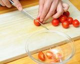 ミニトマトとチーズのマリネ作り方1写真