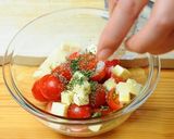 ミニトマトとチーズのマリネ作り方3写真