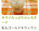 キウイたっぷり☆レモネード作り方18写真
