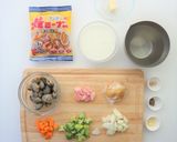 本格！クラムチャウダー風スープビーフン作り方2写真