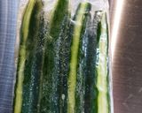 【串にさしたらお祭り気分】きゅうり１本漬作り方3写真