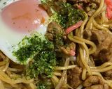 焼きそば目玉焼きのせ作り方4写真