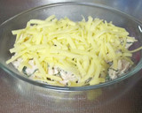 ささみの大葉と梅和えチーズ焼き作り方4写真