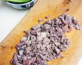 ずいきとオクラの牛肉スープ☆韓国猛暑対策作り方4写真